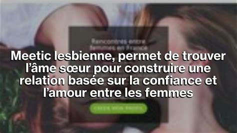 Meetic Lesbienne